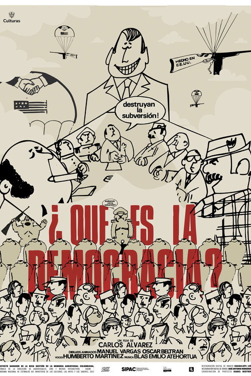 What is democracy? poster
