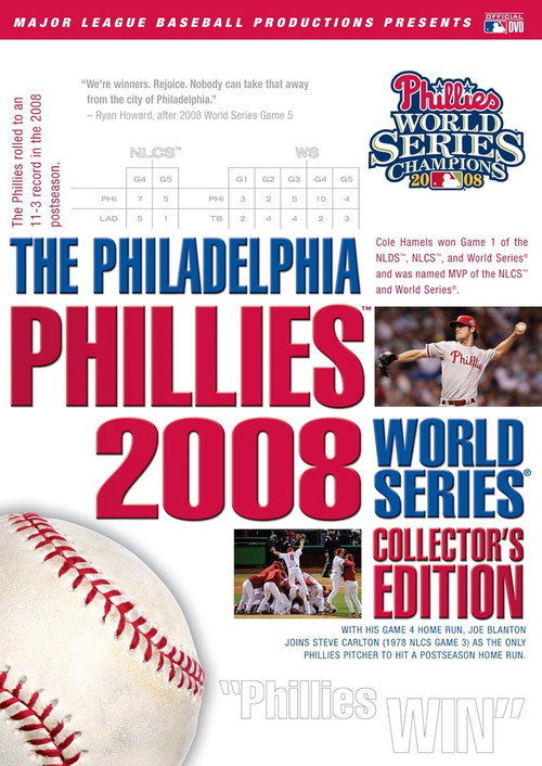 Philadelphia Phillies 2008 World Series Collector's Edition poster