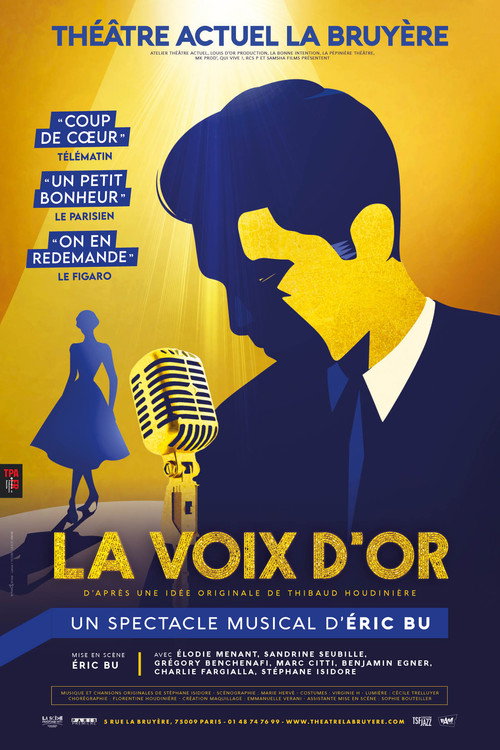 La voix d'or poster