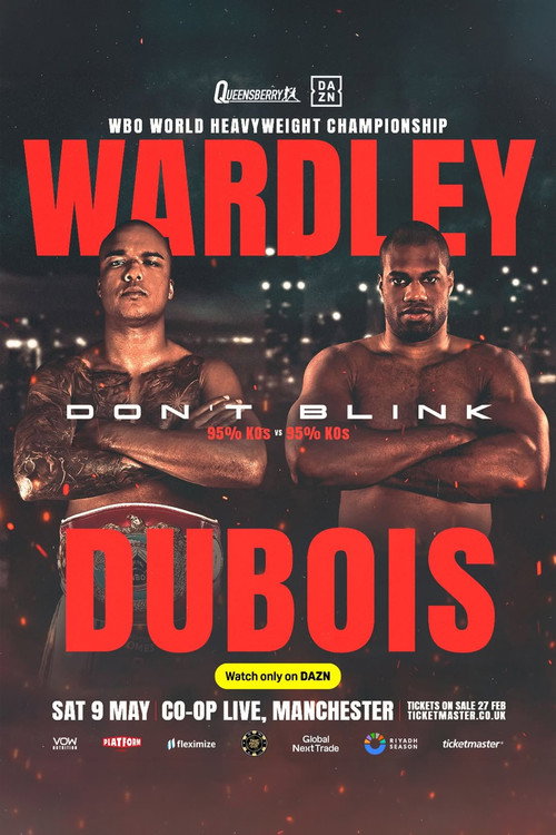 Fabio Wardley vs. Daniel Dubois poster