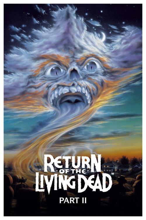 Return of the Living Dead Part II poster