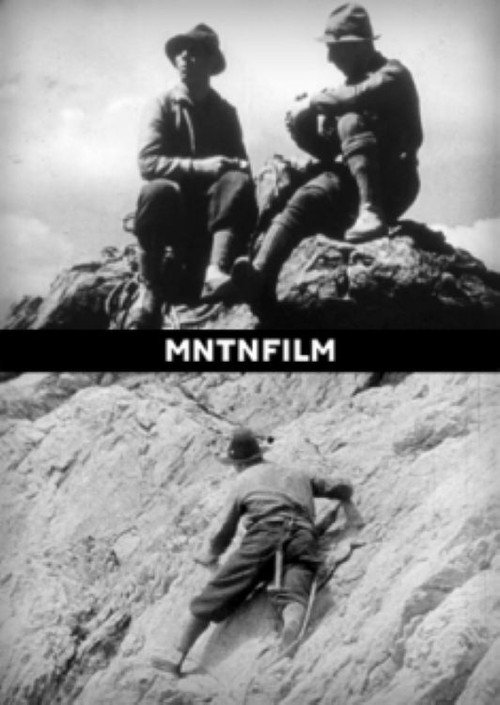 Mountaineers in the Allgäu Alps poster