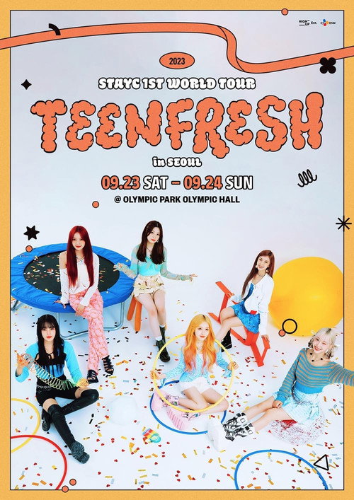 STAYC 1st World Tour [TEENFRESH] in Seoul poster