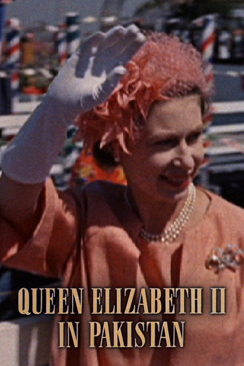 Queen Elizabeth II in Pakistan poster