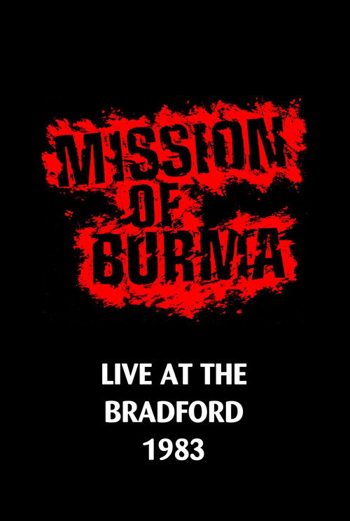 Mission of Burma Live at the Bradford poster
