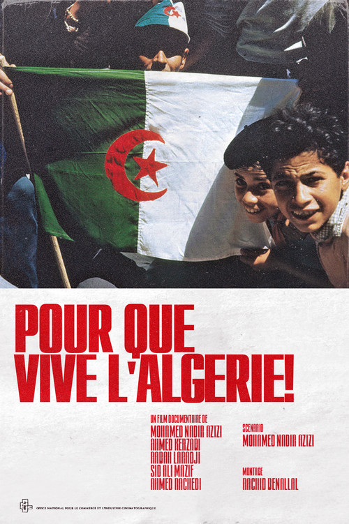 So that Algeria May Live poster