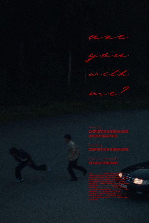 are you with me? poster