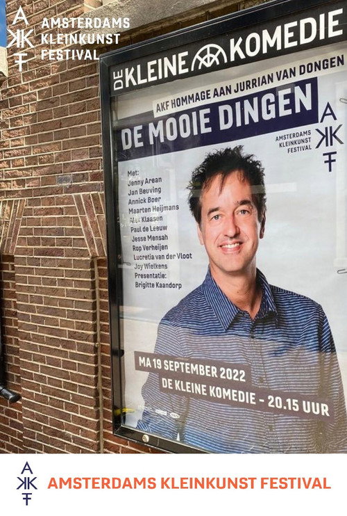 De Mooie Dingen: Hommage aan Jurrian van Dongen poster
