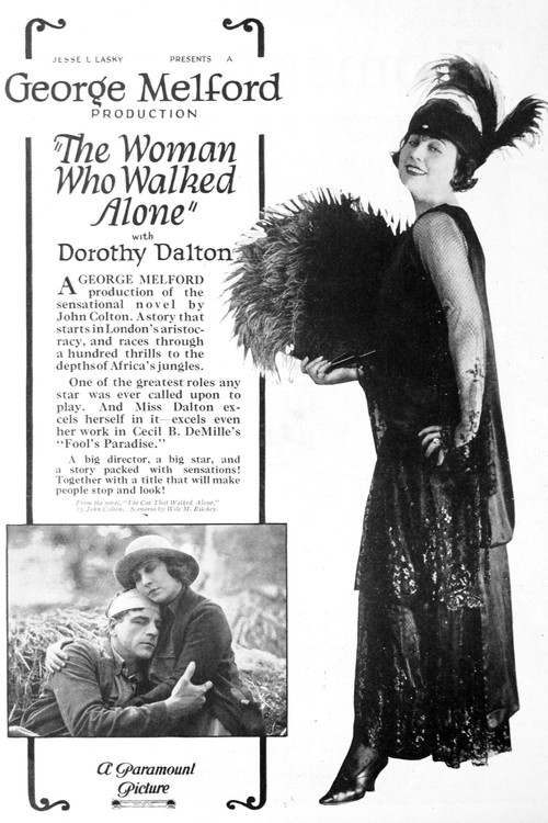The Woman Who Walked Alone poster