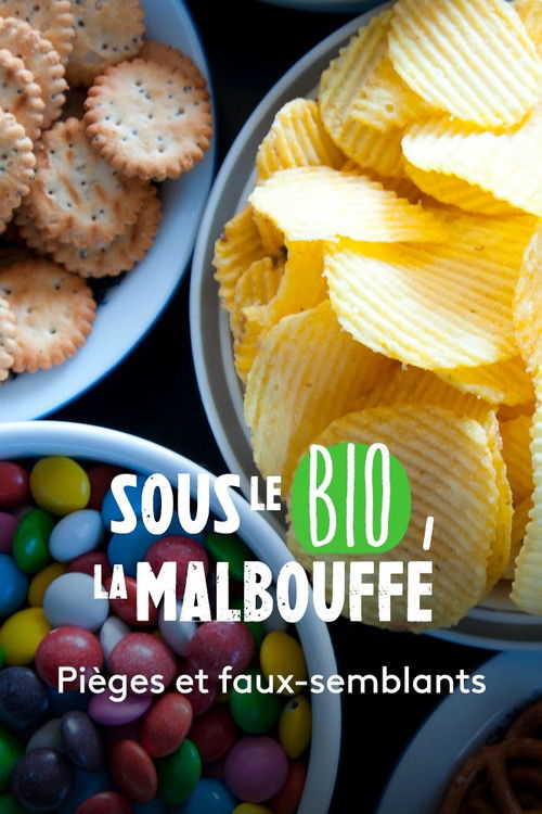 Sous le bio, la malbouffe poster