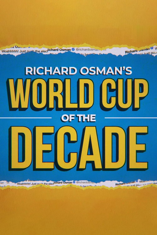 Richard Osman's World Cup of the Decade poster
