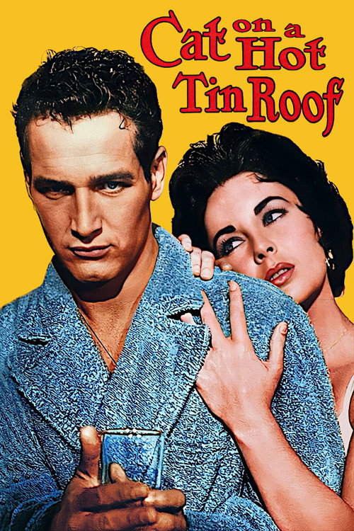 Cat on a Hot Tin Roof poster
