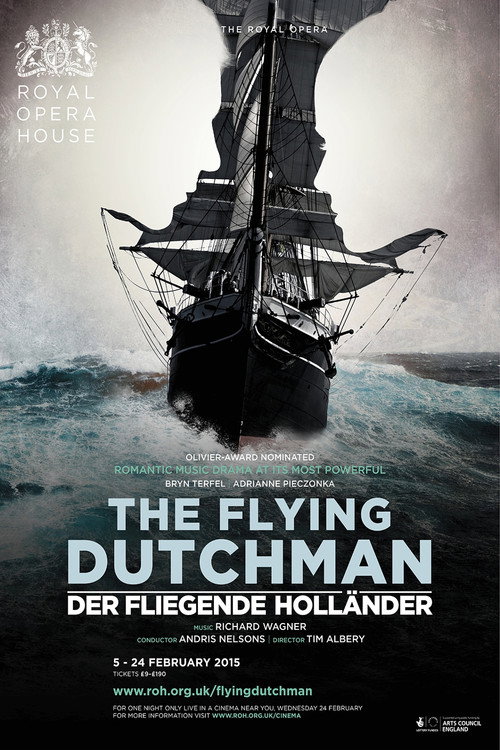 Der fliegende Holländer - Royal Opera House poster