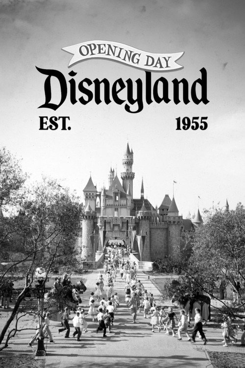 Disneyland's Opening Day Broadcast poster