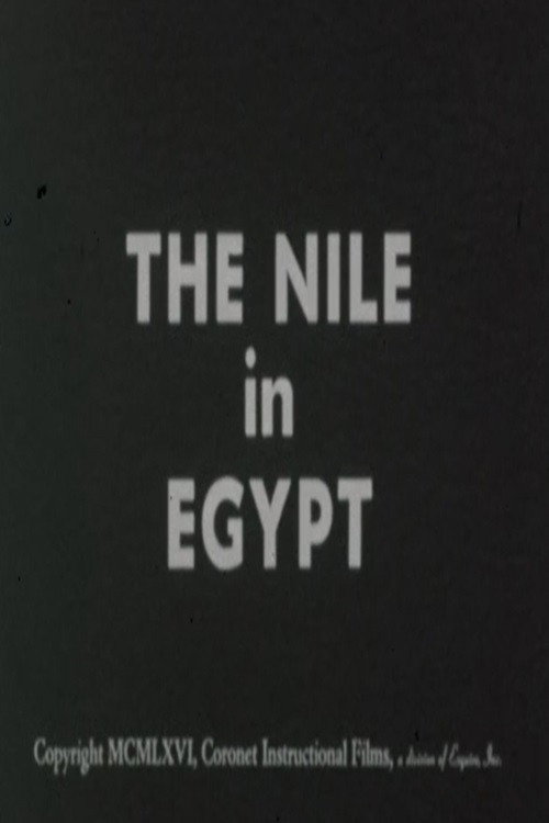 The Nile in Egypt poster