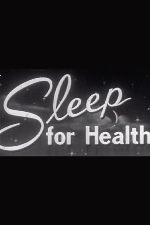 Sleep for Health poster