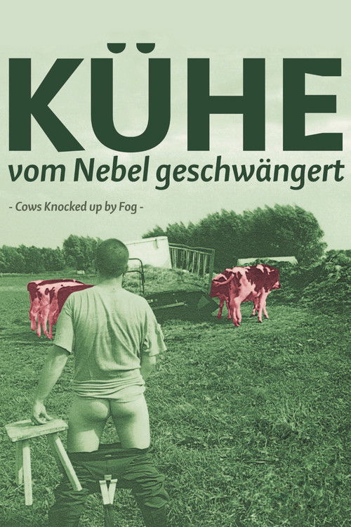 Cows Knocked Up by Fog poster