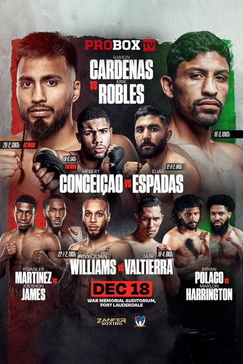 Ramon Cardenas vs. Erik Robles poster