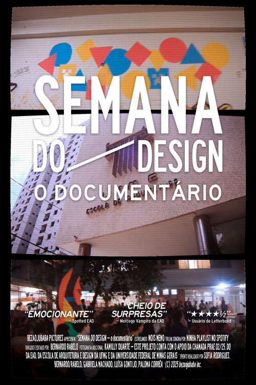 UFMG's DESIGN WEEK – the documentary poster
