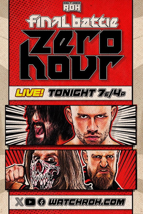 ROH Final Battle 2025 - Zero Hour poster