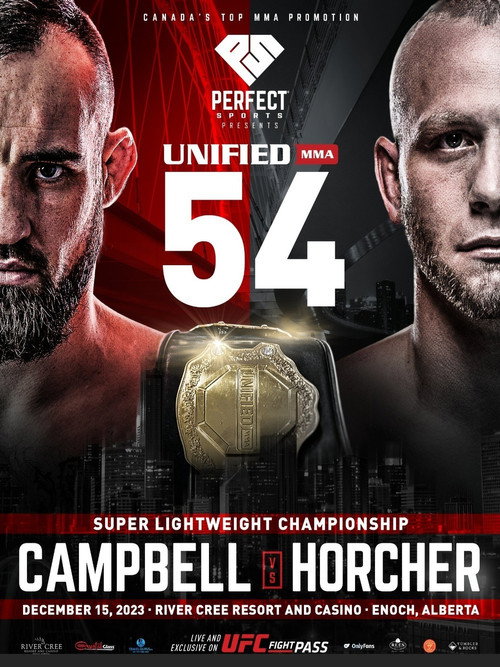 Unified MMA 54 poster