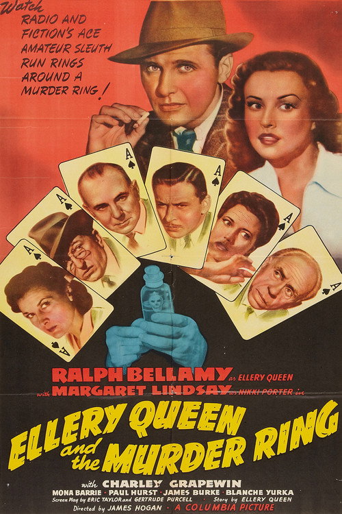 Ellery Queen and the Murder Ring poster