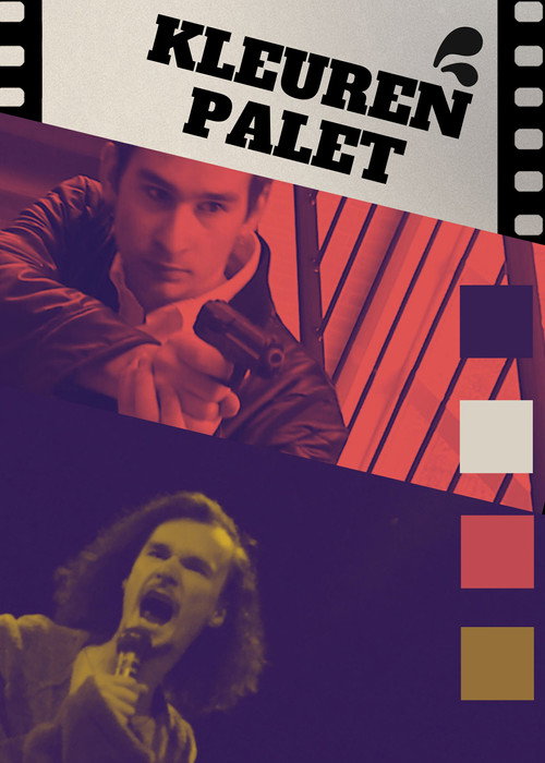 Kleurenpalet poster