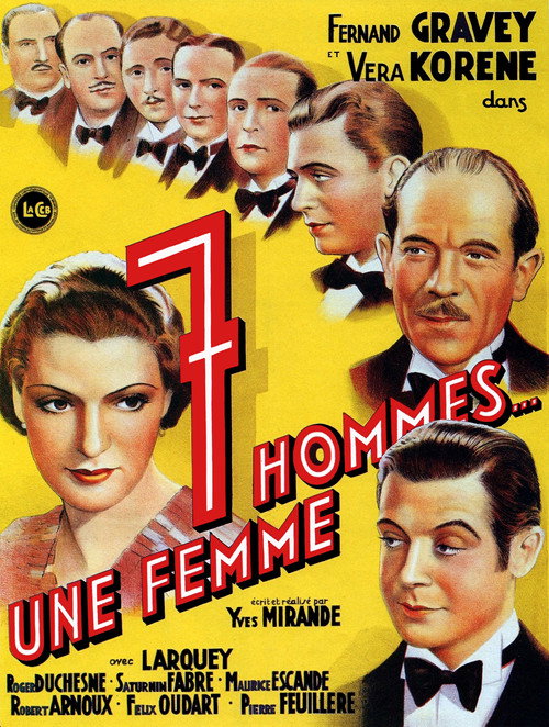 Seven Men, One Woman poster