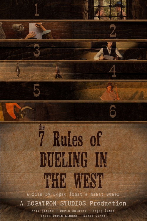 the 7 Rules of DUELING IN THE WEST poster