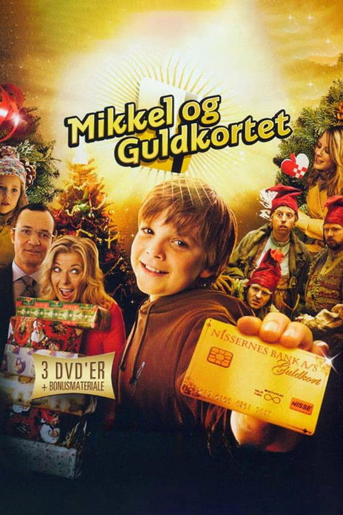 Mikkel og guldkortet poster