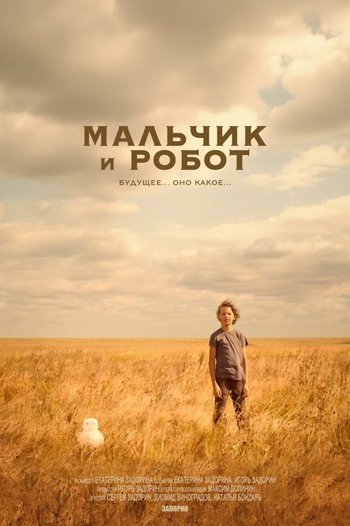 Мальчик и робот poster