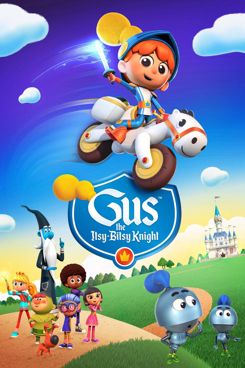 Gus the Itsy-Bitsy Knight poster