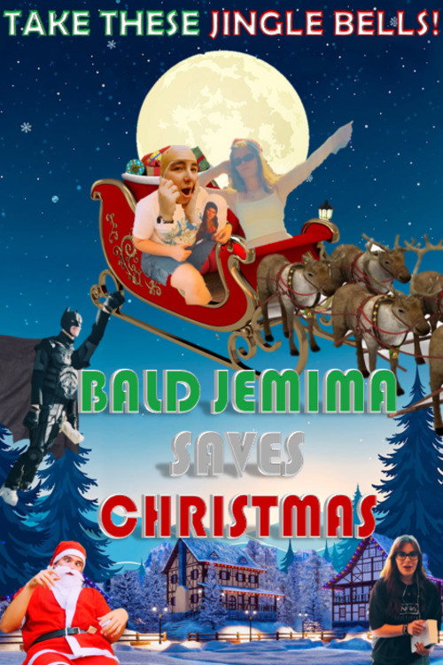 Bald Jemima Saves Christmas poster