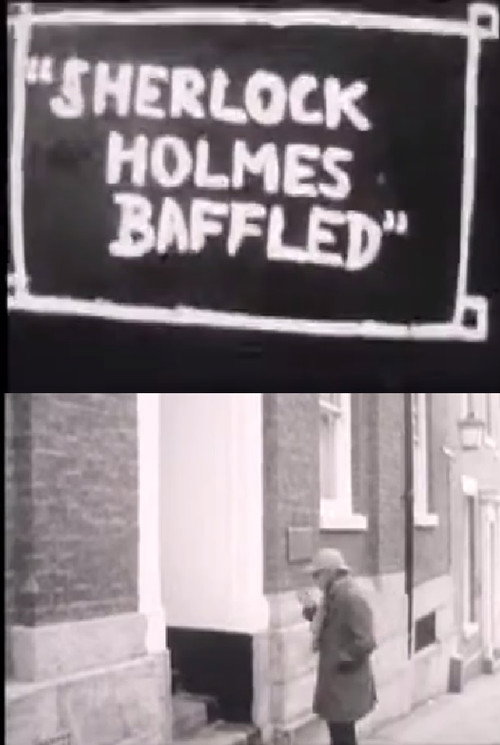Sherlock Holmes Baffled poster