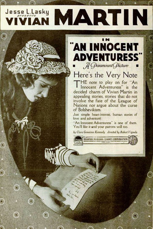 An Innocent Adventuress poster