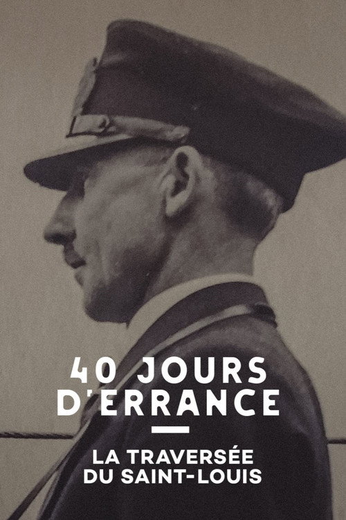 40 Jours d'errance : La Traversée du Saint-Louis poster