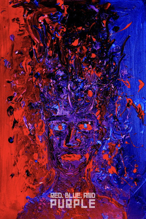 Red, Blue and Purple poster