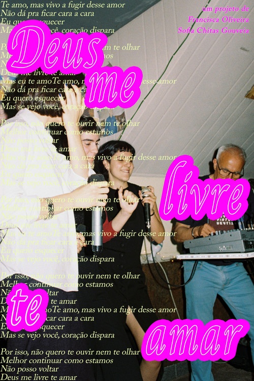 Deus me livre te amar poster