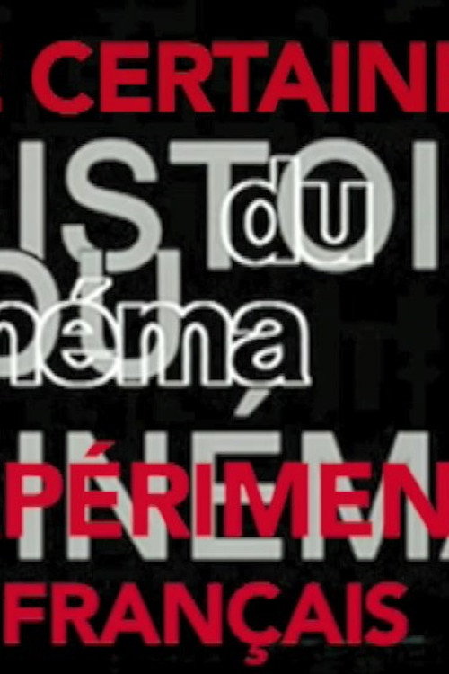 Une certaine histoire du cinéma expérimental français poster