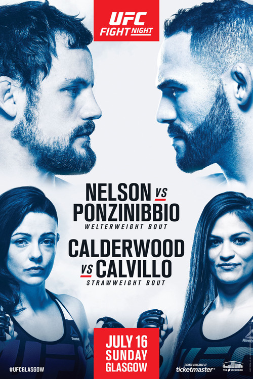 UFC Fight Night 113: Nelson vs. Ponzinibbio poster
