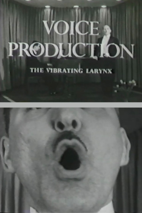Voice Production: The Vibrating Larynx poster