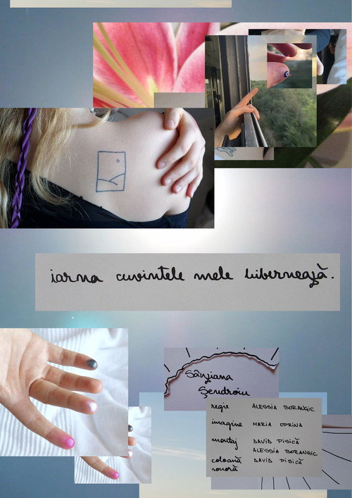 winter, my words immure poster