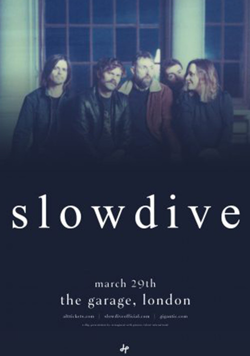Slowdive: Live at The Garage, London, UK poster