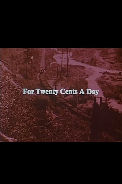 For Twenty Cents A Day poster