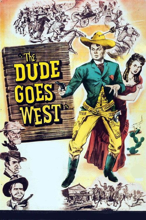 The Dude Goes West poster