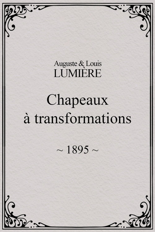 Transformation by Hats poster