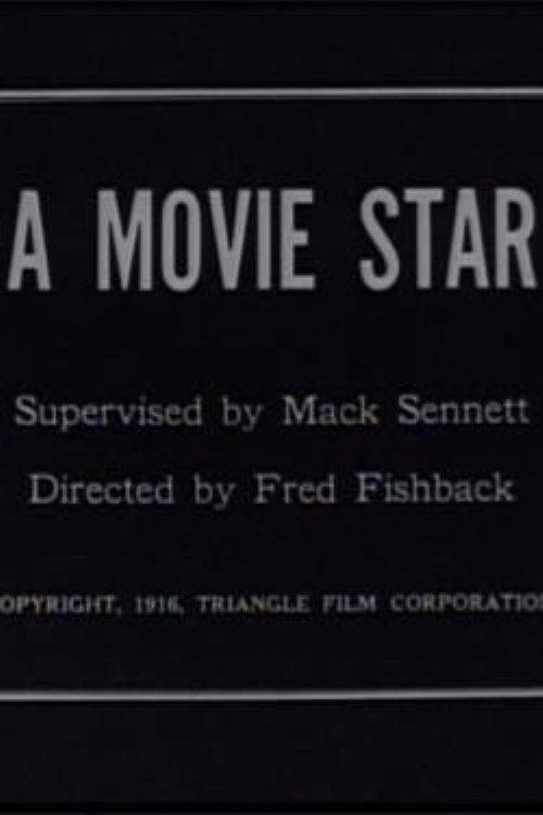 A Movie Star poster