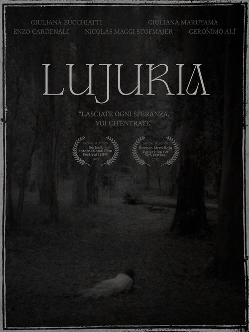 Lujuria poster