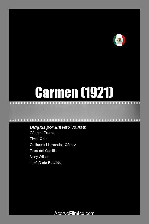 Carmen poster