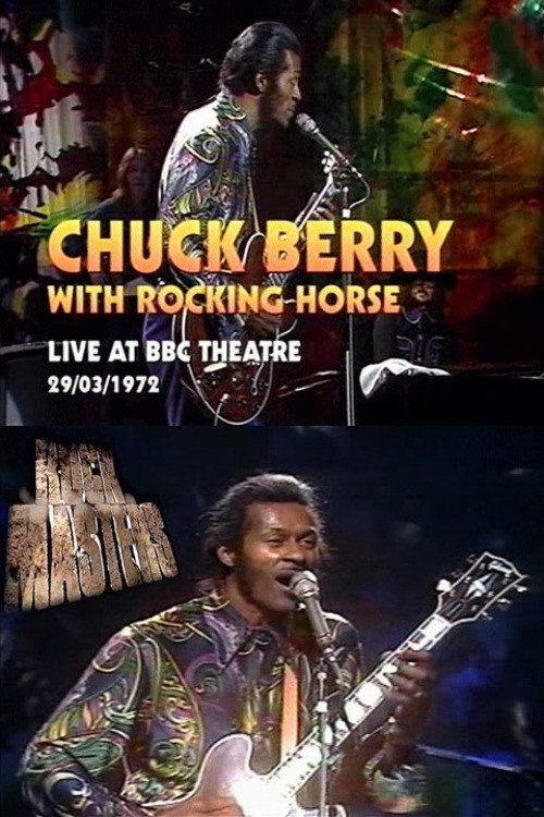 CHUCK BERRY LIVE Rocking Horse at BBC Theatre 29.03.1972 poster